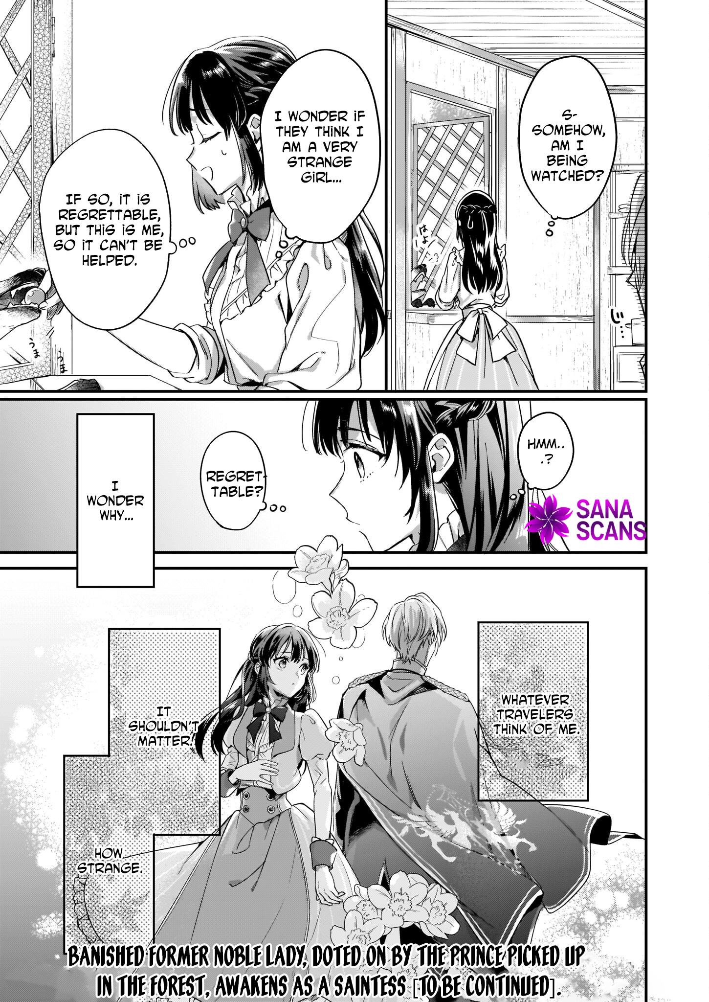 The Exiled Former Lady Loved by a Prince She Found in the Forest, Awakening as a Saint. Chapter 3 Page 29